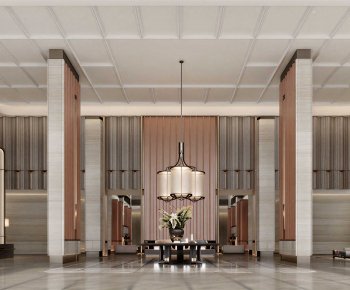 New Chinese Style Lobby Hall-ID:343606006
