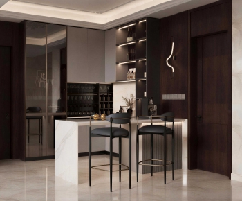 Modern Dining Room-ID:672688968