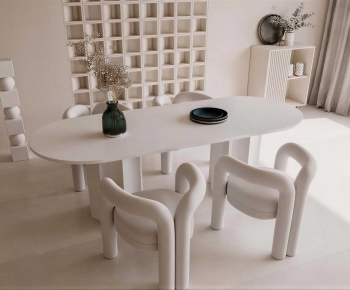 Modern Dining Table And Chairs-ID:115550993