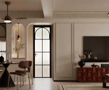 French Style A Living Room-ID:879919522