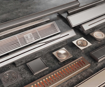 Modern Bathroom Hardware-ID:877825024