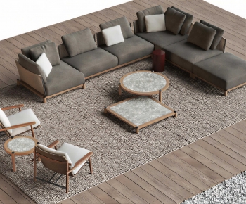 Wabi-sabi Style Outdoor Sofa-ID:539197928