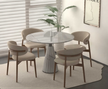 Modern Dining Table And Chairs-ID:825229881