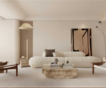 Wabi-sabi Style A Living Room-ID:272018919