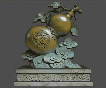 New Chinese Style Sculpture-ID:492554902