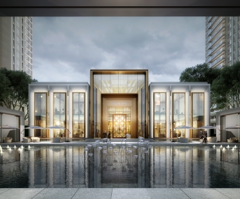 Modern Residential Building-ID:279366025
