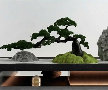 New Chinese Style Plant Landscaping-ID:176968107