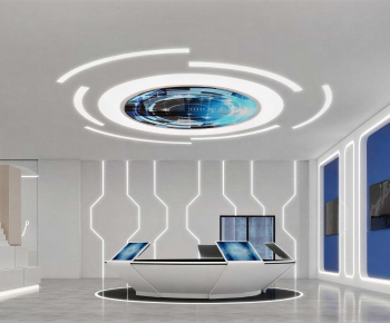 Modern Office Exhibition Hall-ID:438226942