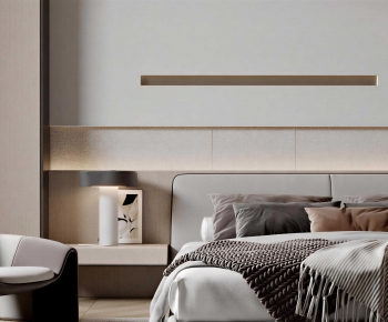 Modern Double Bed-ID:217746025