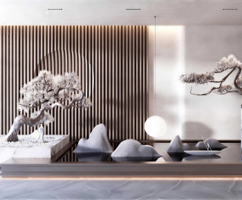 New Chinese Style Garden-ID:665680894