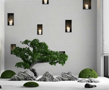 New Chinese Style Garden-ID:405277017