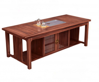 Chinese Style Tea Tables And Chairs-ID:297518013