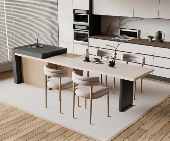 Modern Dining Table And Chairs-ID:471389389