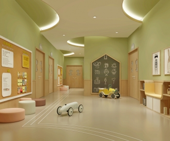 Modern Children's Kindergarten-ID:490139968