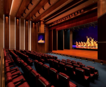 Modern Office Lecture Hall-ID:614893915