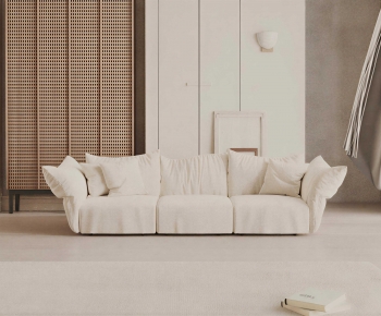 Modern Three-seat Sofa-ID:846154931