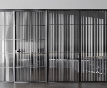 Modern Glass Screen Partition-ID:123210093