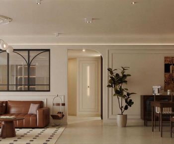 French Style A Living Room-ID:545286893