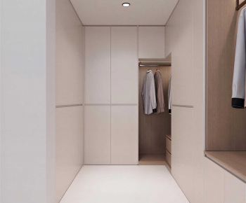 Modern Clothes Storage Area-ID:534477007