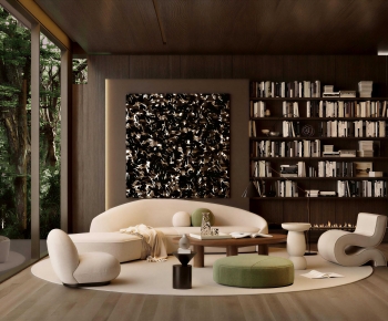 Modern A Living Room-ID:245745906
