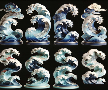 New Chinese Style Sculpture-ID:275855068