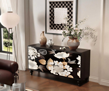 French Style Side Cabinet-ID:579101092