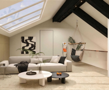 Modern A Living Room-ID:723742019