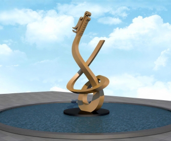 New Chinese Style Sculpture Sketch-ID:523190517