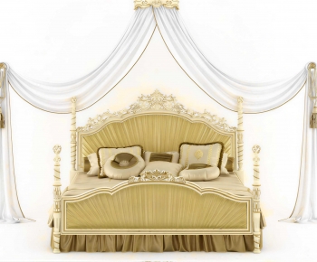 European Style Double Bed-ID:449240928
