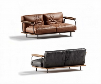 Industrial Style A Sofa For Two-ID:468378078