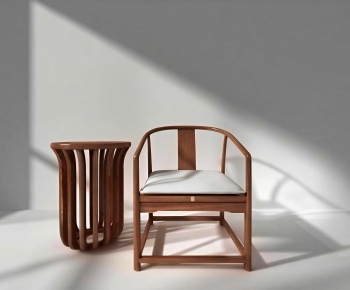 New Chinese Style Lounge Chair-ID:281703008