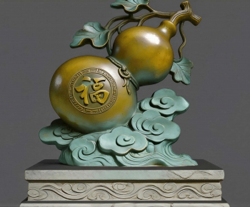 New Chinese Style Sculpture-ID:809422027