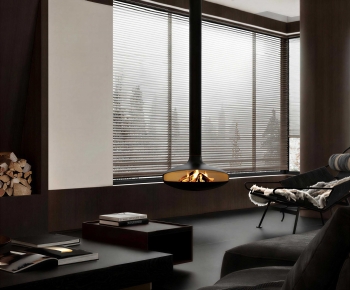 Modern A Living Room-ID:696429013