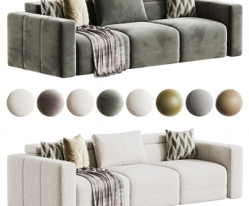 Modern Three-seat Sofa-ID:798238992
