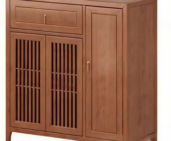 New Chinese Style Shoe Cabinet-ID:486651904