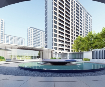 Modern Residential Building-ID:882303004