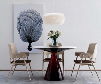 Modern Dining Table And Chairs-ID:130275013