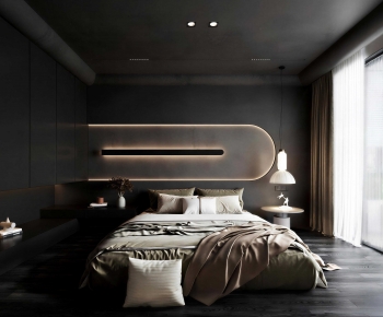 Modern Bedroom-ID:728462932