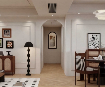 French Style A Living Room-ID:824105989