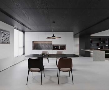 Modern Dining Room-ID:667181026
