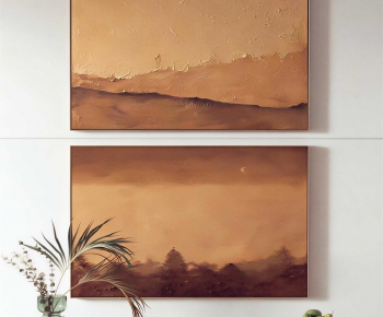 Wabi-sabi Style Painting-ID:718576919