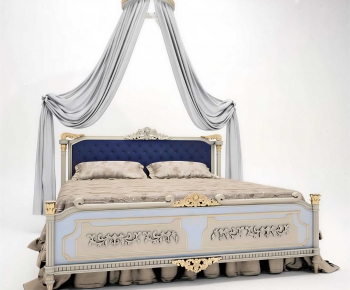 European Style Double Bed-ID:151571995
