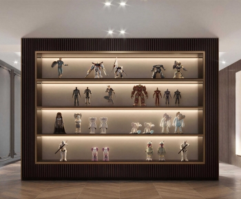 Modern Decorative Cabinet-ID:318970926