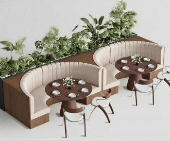 Modern Dining Table And Chairs-ID:871251111