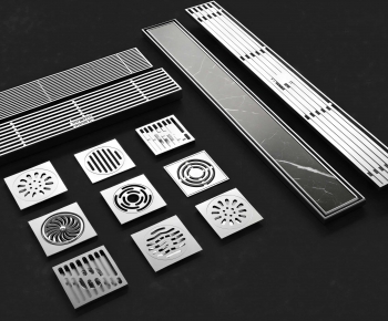 Modern Bathroom Hardware-ID:886341091