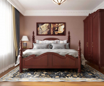 American Style Bedroom-ID:625087023