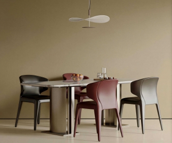 Modern Dining Table And Chairs-ID:354665049