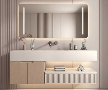 Modern Bathroom Cabinet-ID:416567094