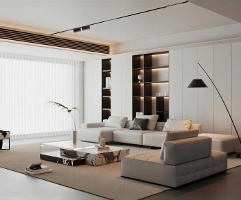 Modern A Living Room-ID:735848908