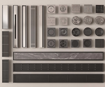 Modern Bathroom Hardware-ID:731410989